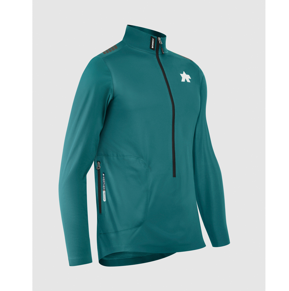 Bunda ASSOS TACTICA RAIN T5 Foundation Green