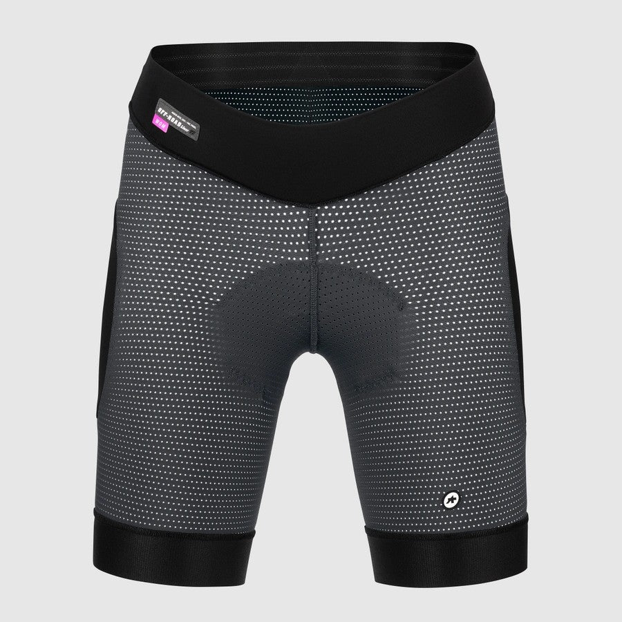 Unter-Short ASSOS TRAIL TACTICA HP T3 Damen Grau