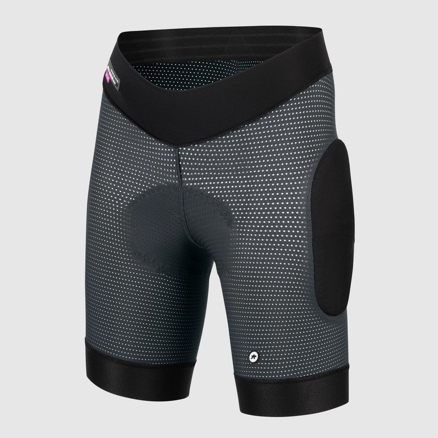 Unter-Short ASSOS TRAIL TACTICA HP T3 Damen Grau