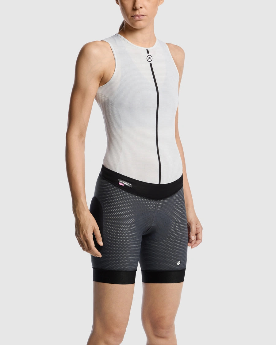 Unter-Short ASSOS TRAIL TACTICA HP T3 Damen Grau