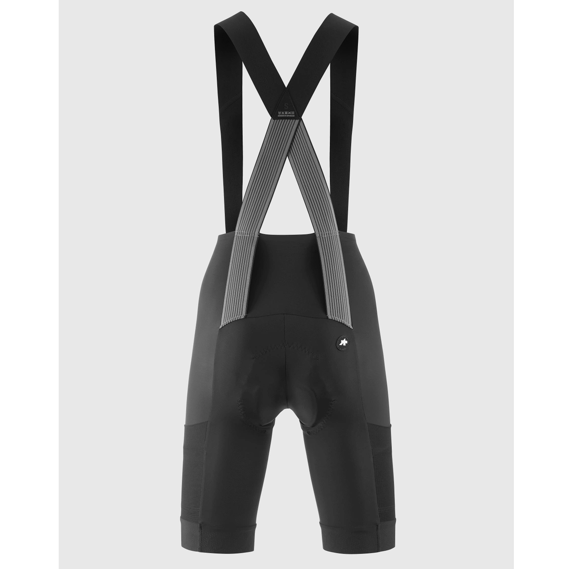 Cuissard Court à Bretelles ASSOS TACTICA KIESKAFER T5 GRAVEL Femme Noir