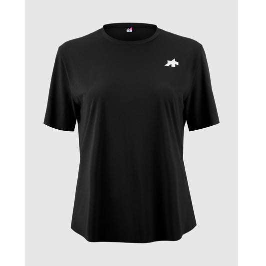 Maillot ASSOS TACTICA POST RIDE T5 Manches Courtes Femme Noir