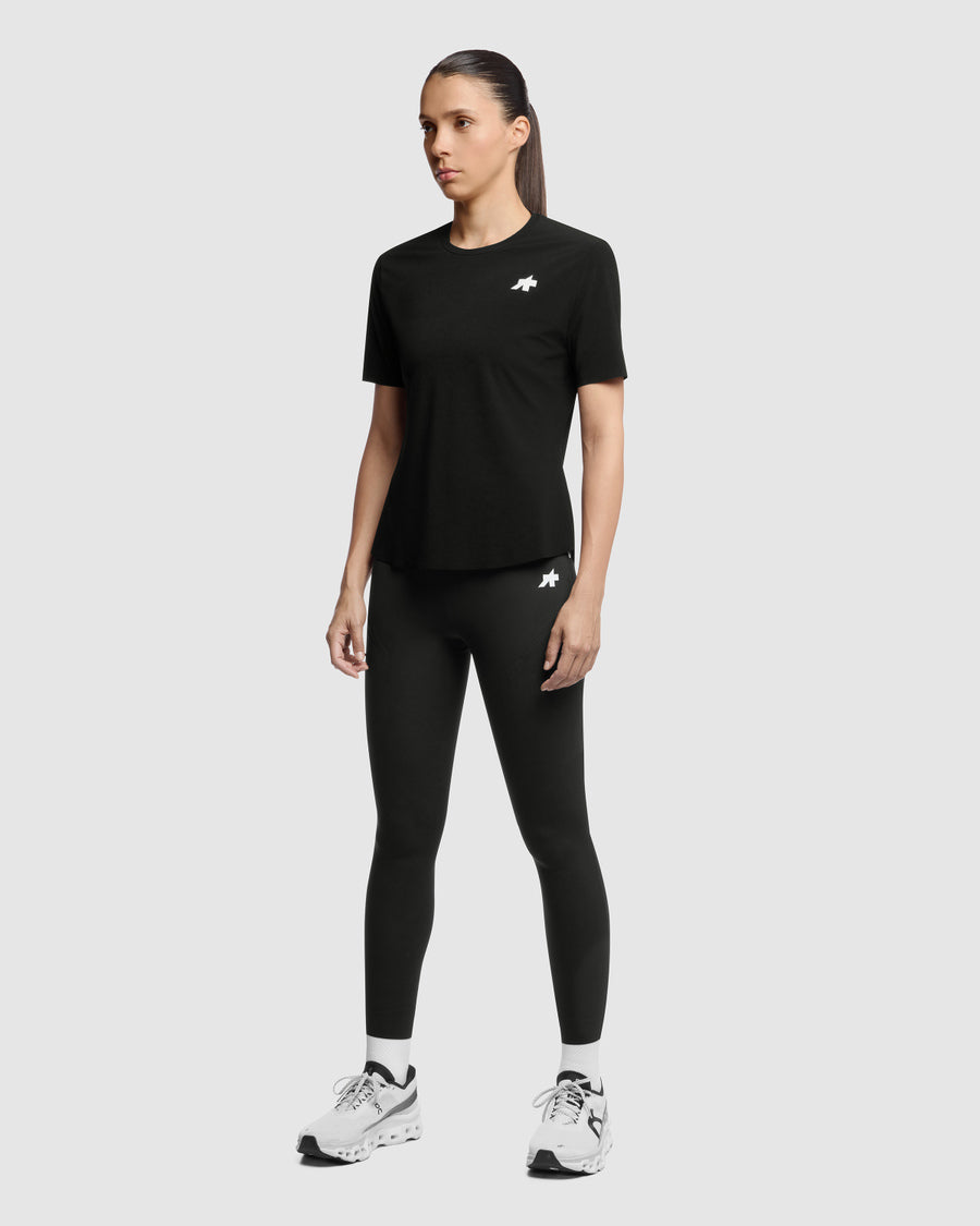 ASSOS TACTICA POST RIDE T5 kortærmet trøje Dame Sort
