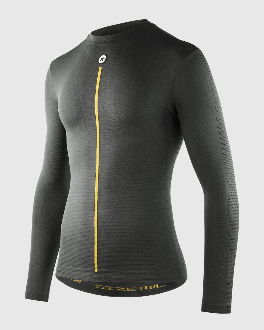 ASSOS SPRING FALL P1 Lange Mouwen Ondergoed Grijs