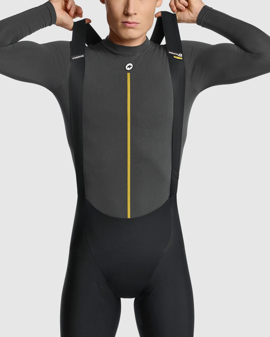ASSOS SPRING FALL P1 Lange Mouwen Ondergoed Grijs