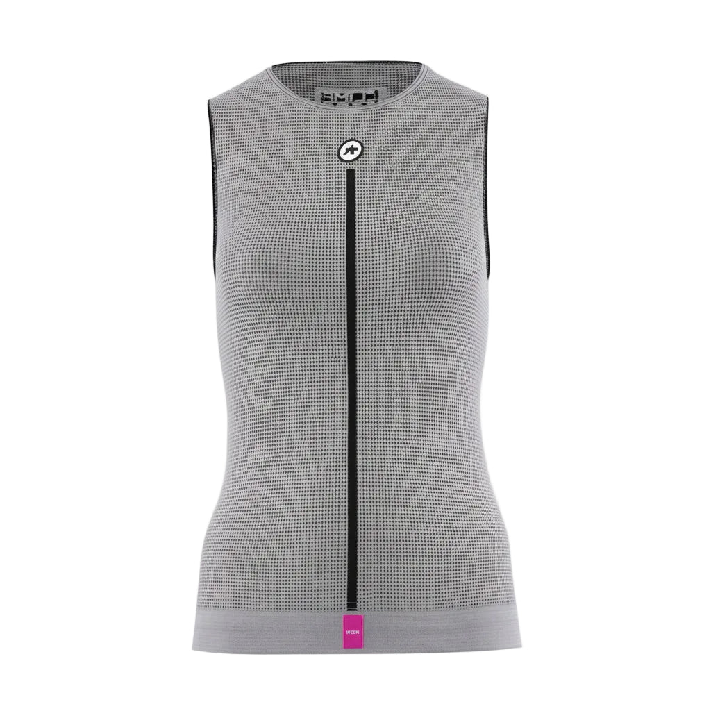 Sous-Vêtement ASSOS NS SKIN LAYER P1 Sans Manches Femme Gris
