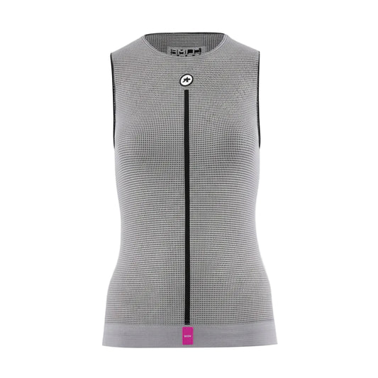 Sous-Vêtement ASSOS NS SKIN LAYER P1 Sans Manches Femme Gris