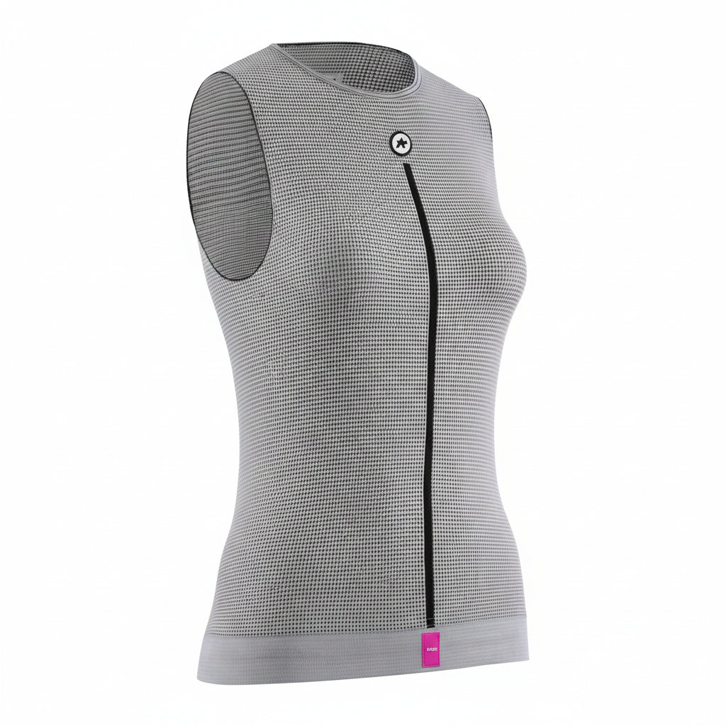 Sous-Vêtement ASSOS NS SKIN LAYER P1 Sans Manches Femme Gris