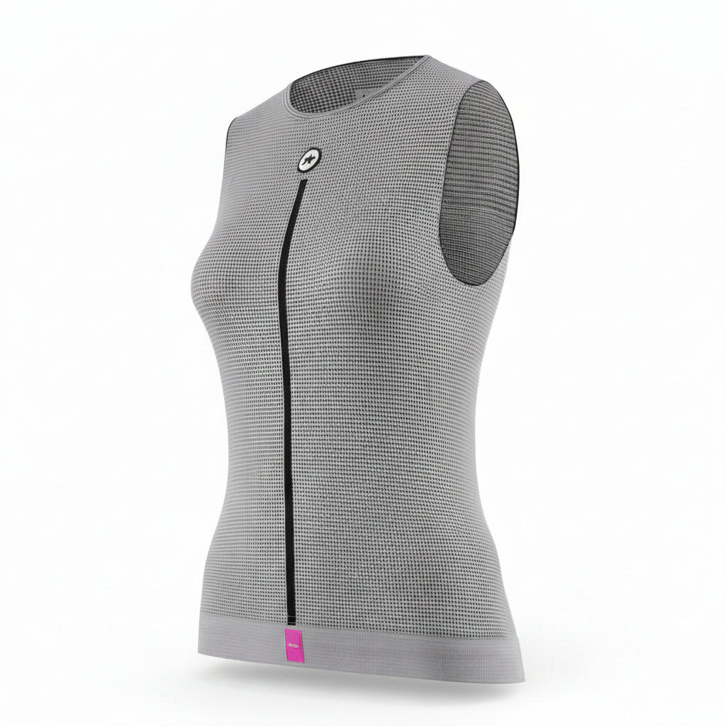 Sous-Vêtement ASSOS NS SKIN LAYER P1 Sans Manches Femme Gris