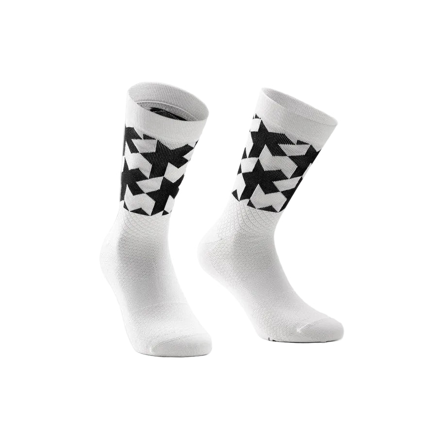 Ponožky ASSOS MONOGRAM EVO Bílá