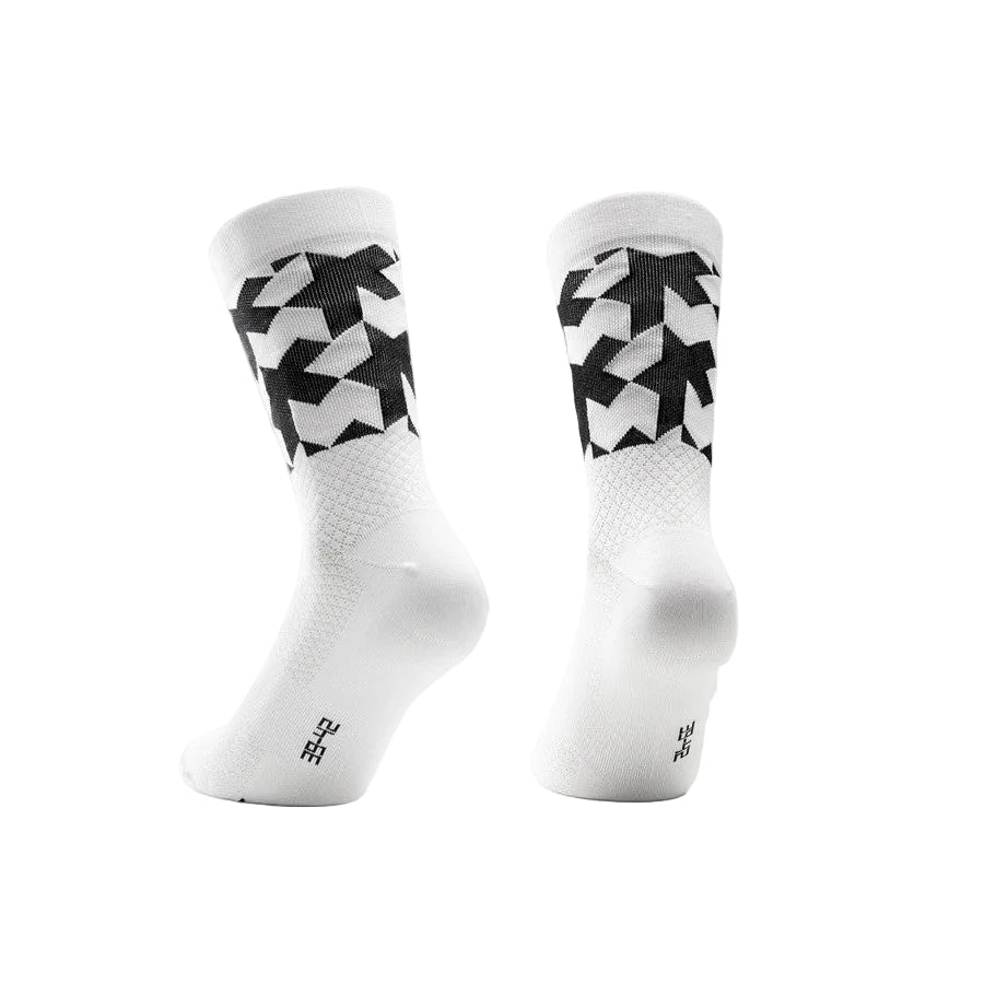 Ponožky ASSOS MONOGRAM EVO Bílá