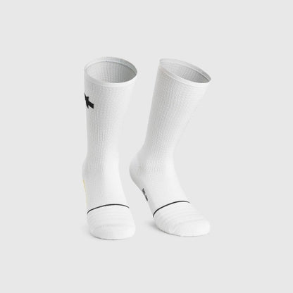 Strømper ASSOS EQUIPE SPRING FALL P1 Hvid