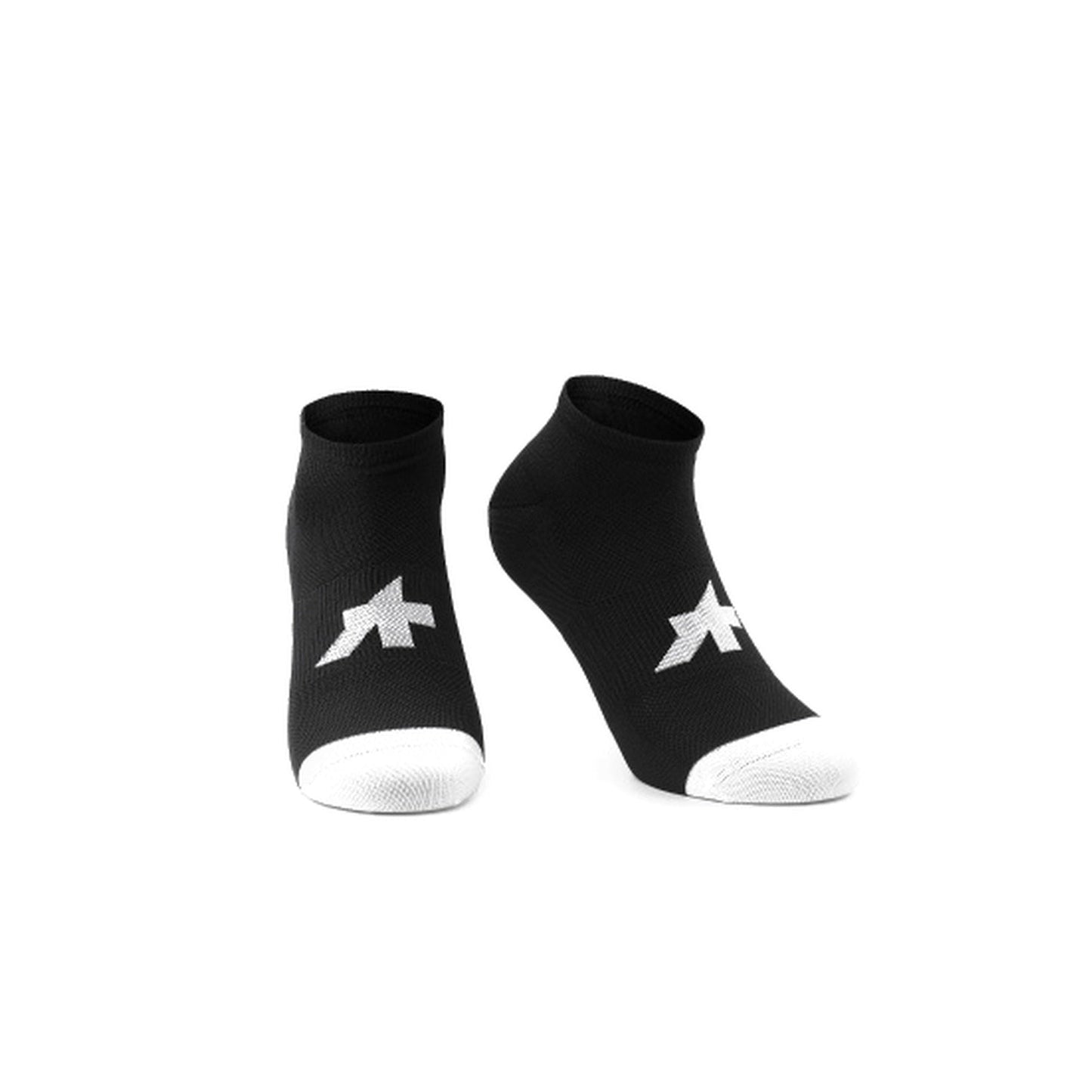 Socken ASSOS RS SUPERLEGER LOW Schwarz