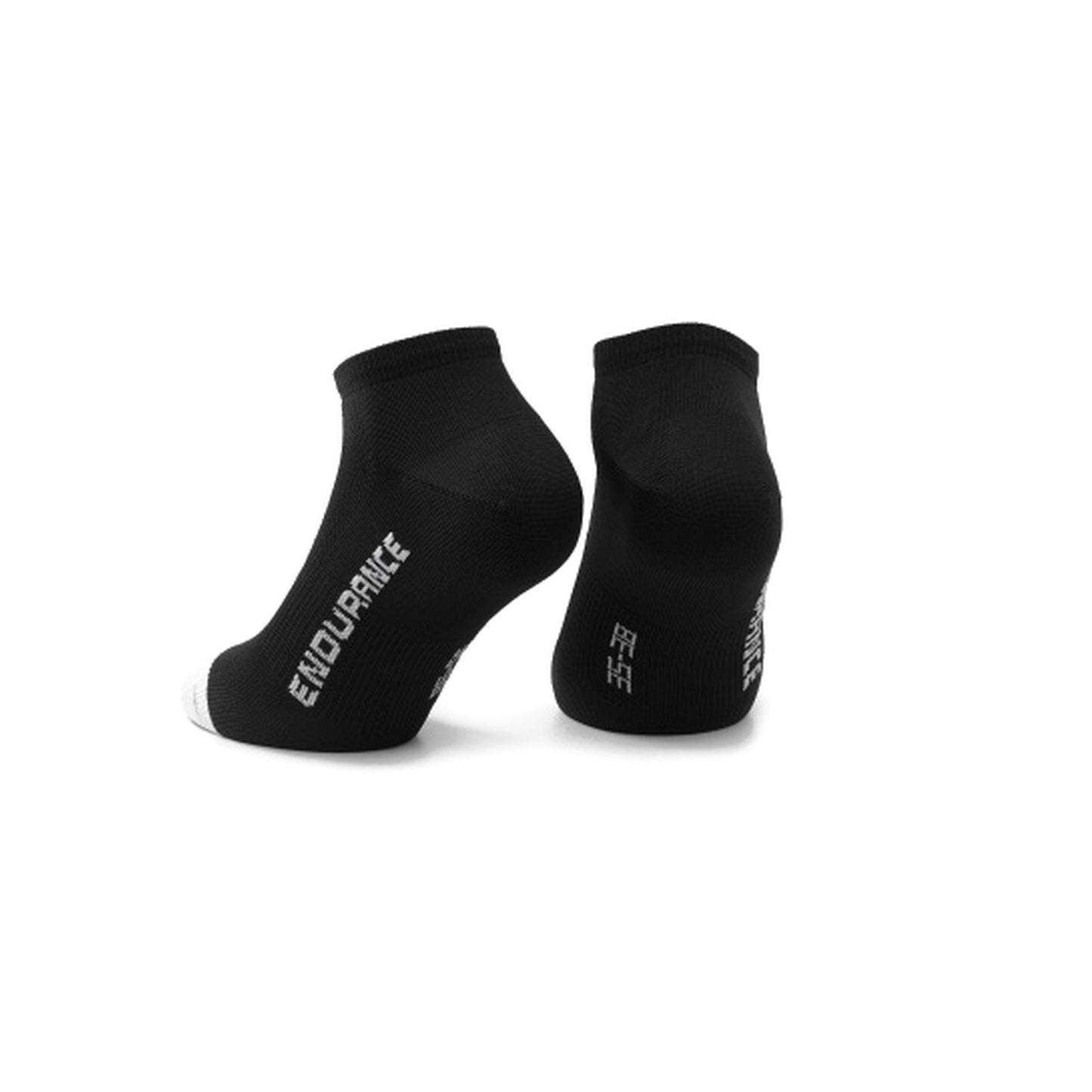 Socken ASSOS RS SUPERLEGER LOW Schwarz