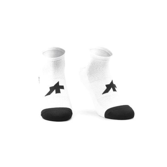 Chaussettes ASSOS ENDURANCE LOW S11 Blanc