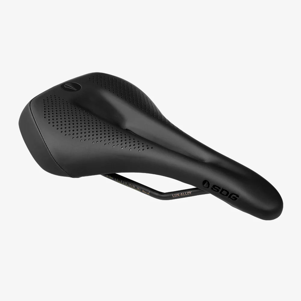SDG ALLURE V2 Women's Saddle Lux-Alloy Rails Black