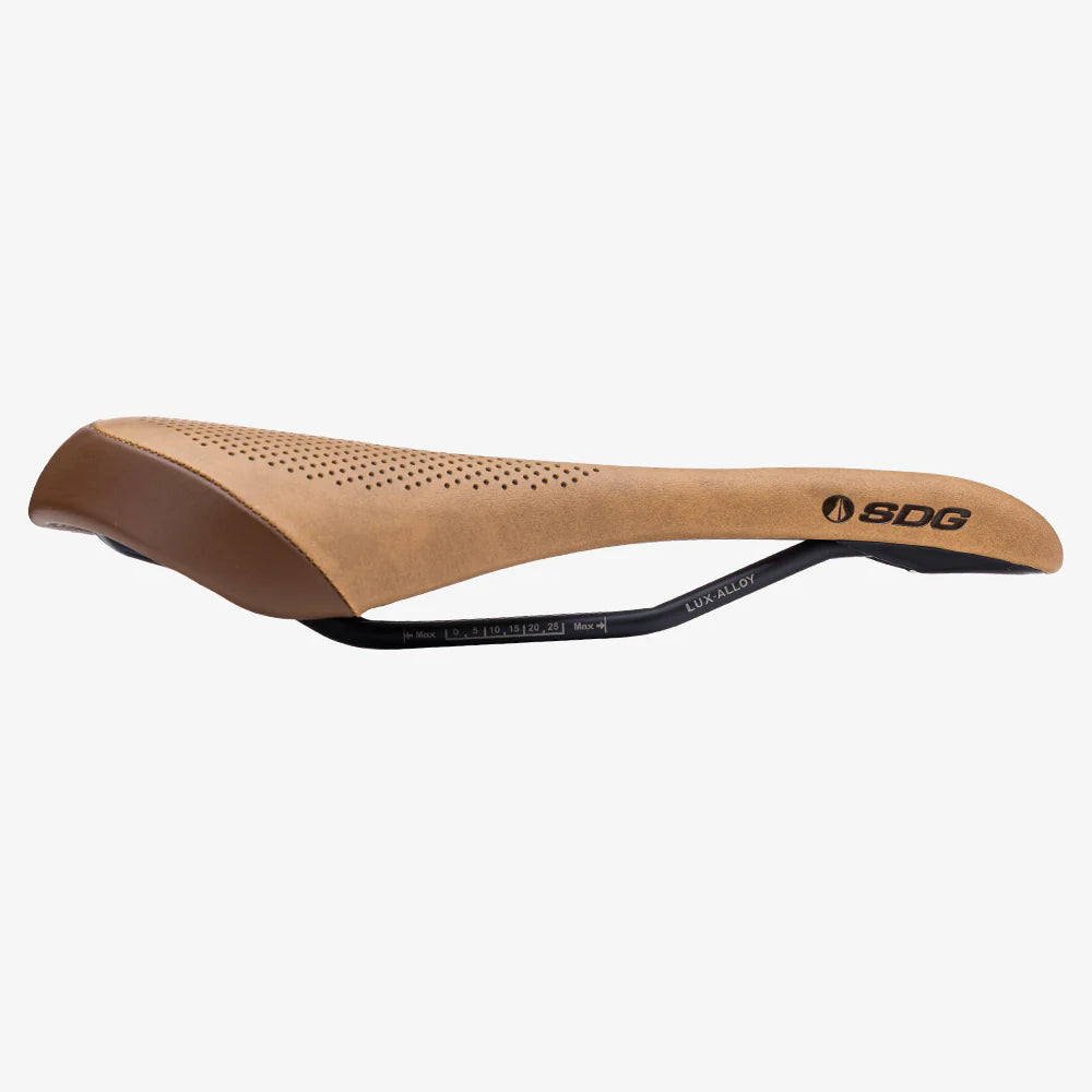 SDG ALLURE V2 Women's Saddle Lux-Alloy Rails Brown