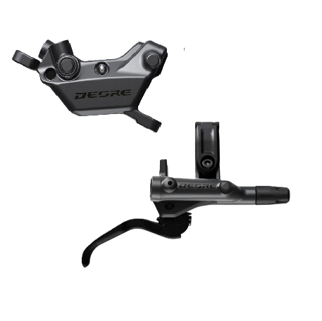 Tylny hamulec SHIMANO Deore M6220 4-tłoczkowy, klocki żywiczne (przewód 1700 mm)