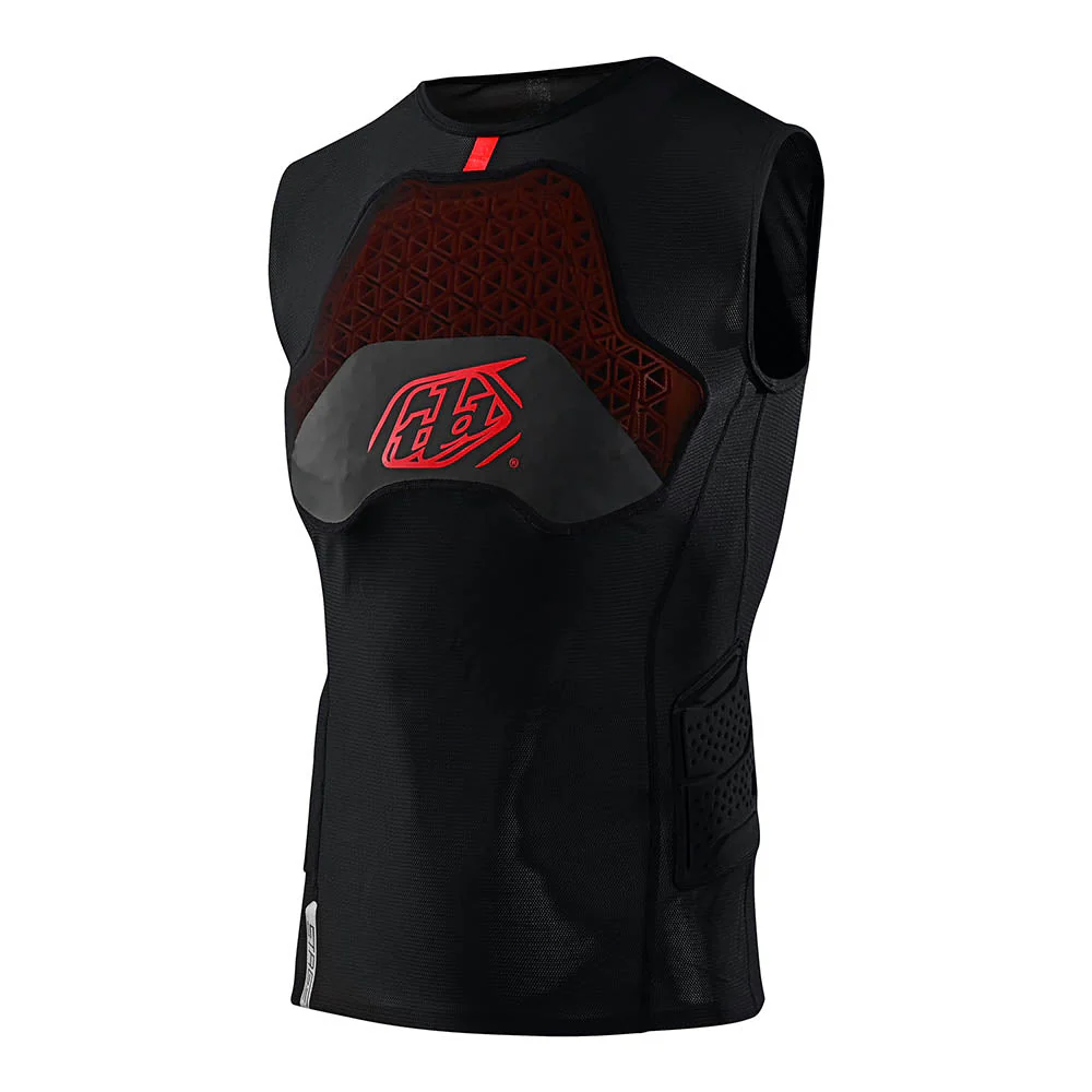 T-Shirt de Protection TROY LEE DESIGNS STAGE GHOST D30 Sans Manches Noir