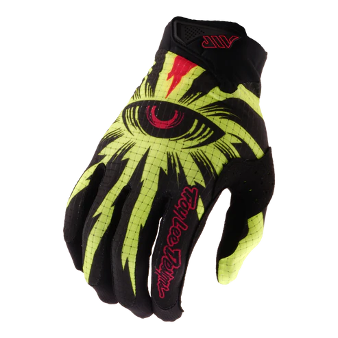 Rękawiczki TROY LEE DESIGNS AIR CYCLOPS Czarne/Żółte