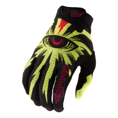 Handsker TROY LEE DESIGNS AIR CYCLOPS Junior Sort/Gul