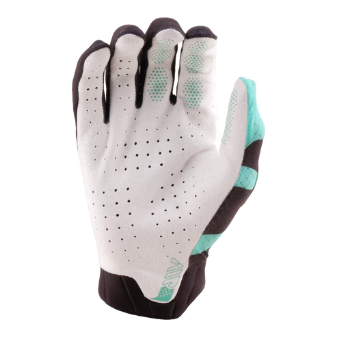 Luvas TROY LEE DESIGNS AIR CYCLOPS Carbon/Real Teal