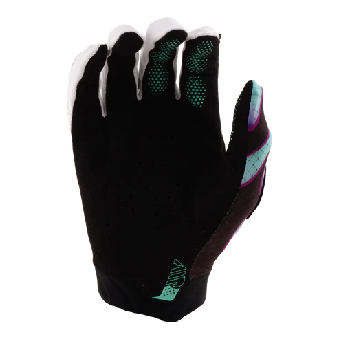 Handsker TROY LEE DESIGNS AIR OVERSPRAY Sort/Real Teal