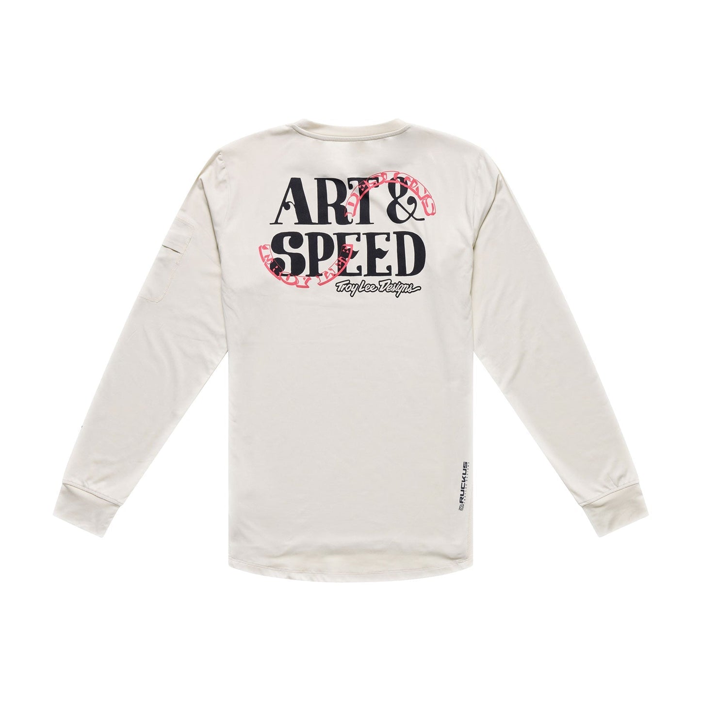 TROY LEE DESIGNS RUCKUS RIDE ART ET SPEED Långärmad tröja Pumice