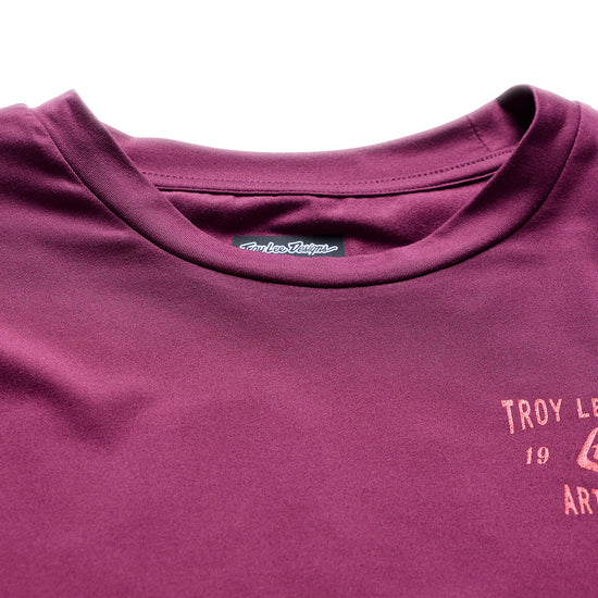 Tröja TROY LEE DESIGNS RUCKUS RIDE LOCKDOWN Långärmad Sangria