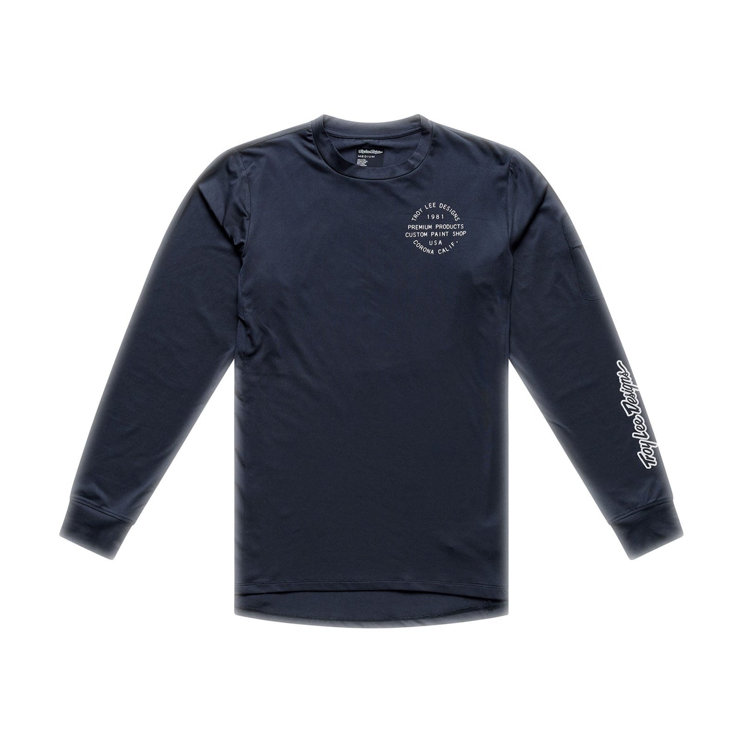 Tröja TROY LEE DESIGNS RUCKUS RIDE PRESSED Långa Ärmar Carbon