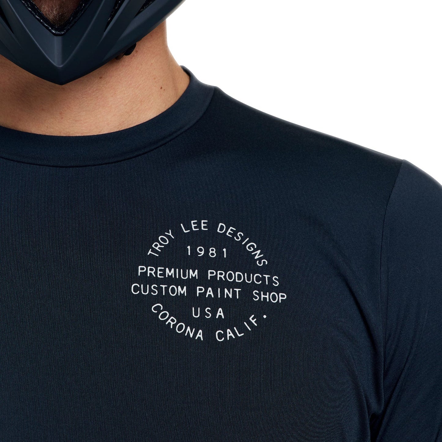 Tröja TROY LEE DESIGNS RUCKUS RIDE PRESSED Långa Ärmar Carbon