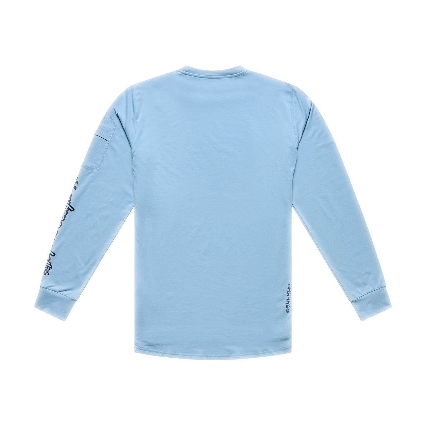 Langarm-Trikot TROY LEE DESIGNS RUCKUS RIDE WAVES Blau