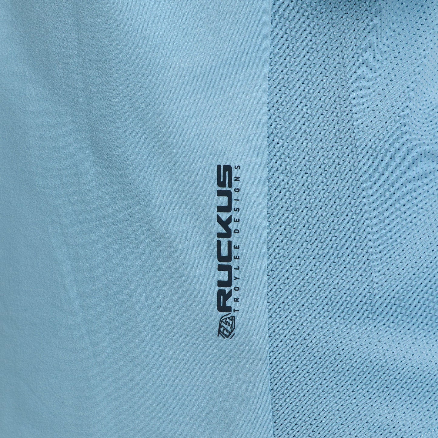 Langarm-Trikot TROY LEE DESIGNS RUCKUS RIDE WAVES Blau