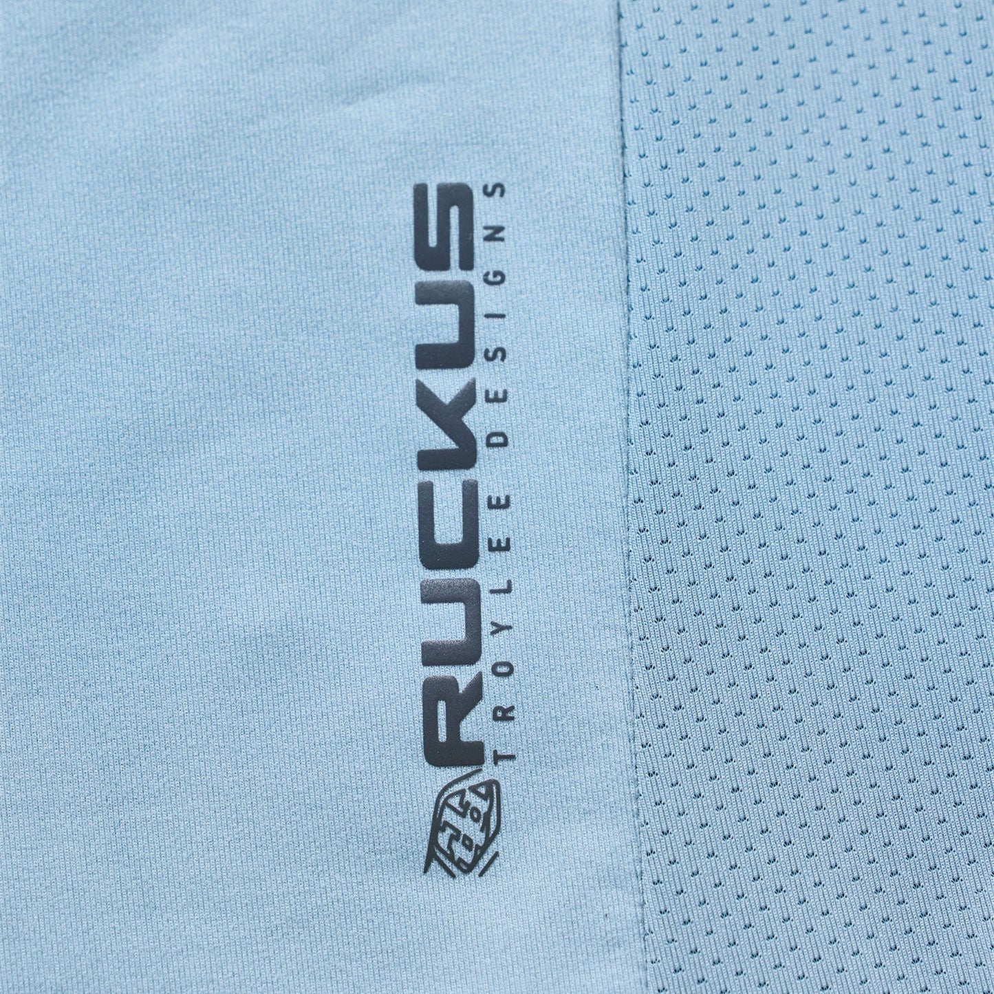 Langarm-Trikot TROY LEE DESIGNS RUCKUS RIDE WAVES Blau