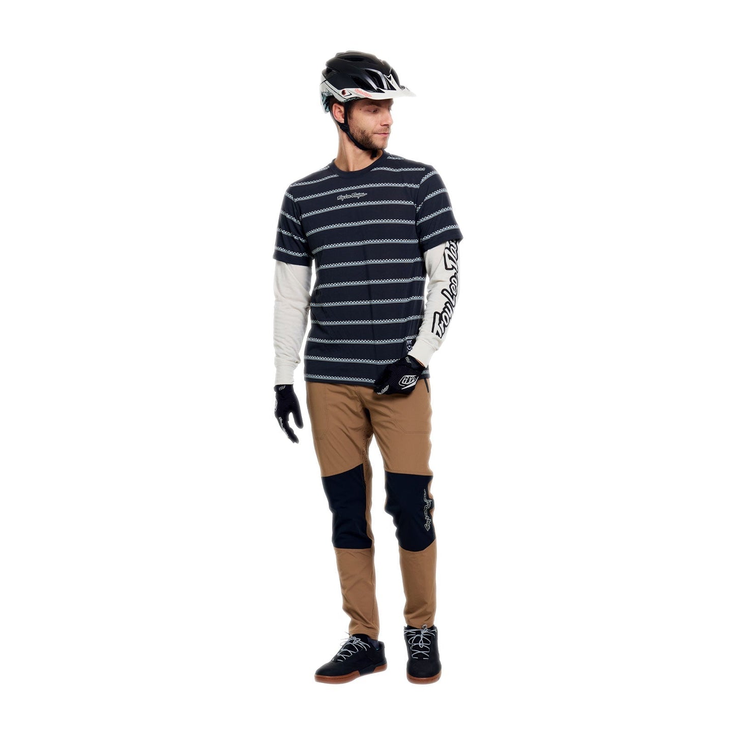 Trikot TROY LEE DESIGNS SKYLINE FAKIE RIDE Langarm Carbon