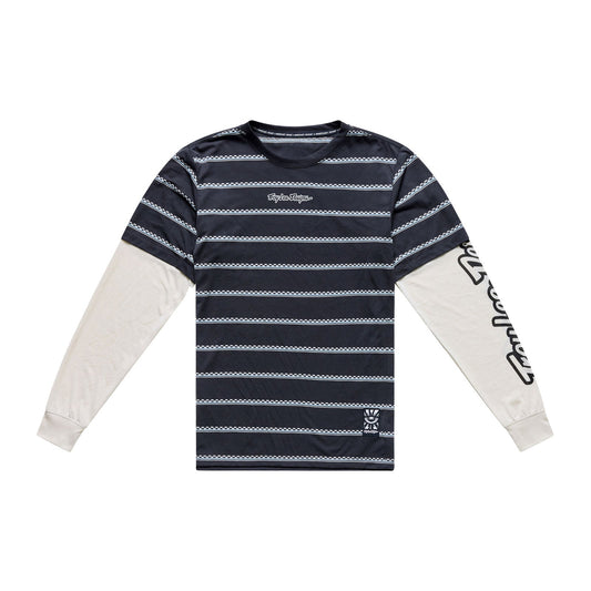 Camisola TROY LEE DESIGNS SKYLINE FAKIE RIDE Mangas Compridas Carbon