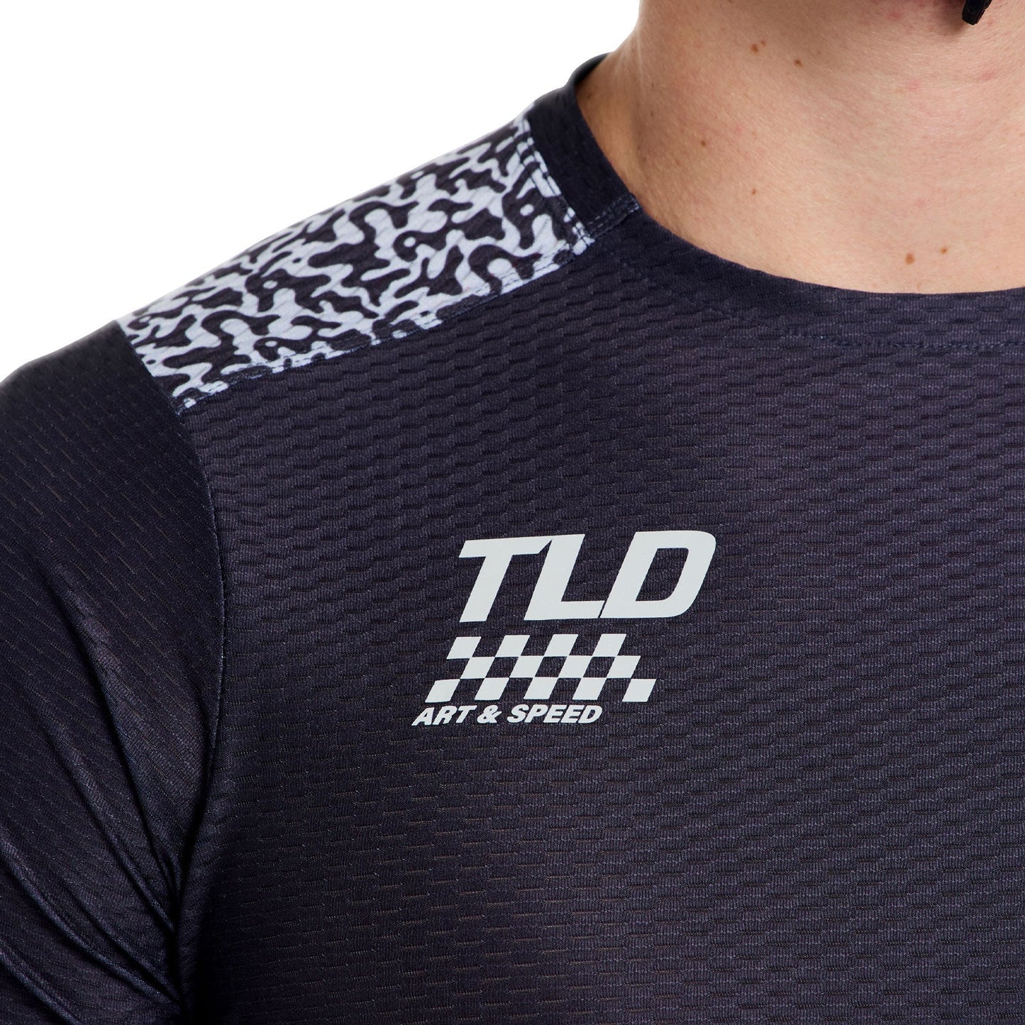 Trikot TROY LEE DESIGNS SKYLINE PRO AIR RIDGELINE Lange Ärmel Carbon