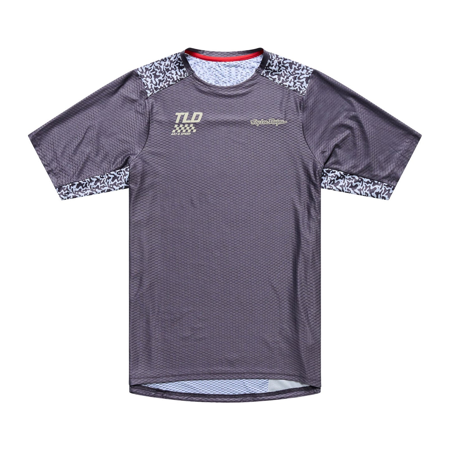 Maillot TROY LEE DESIGNS SKYLINE  PRO AIR RIDGELINE Manches Courtes Carbon