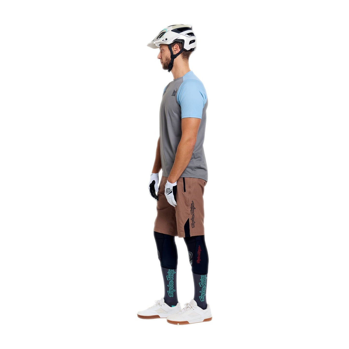 Trikot TROY LEE DESIGNS SKYLINE PRO FANGS ARMY Kurzarm Khaki
