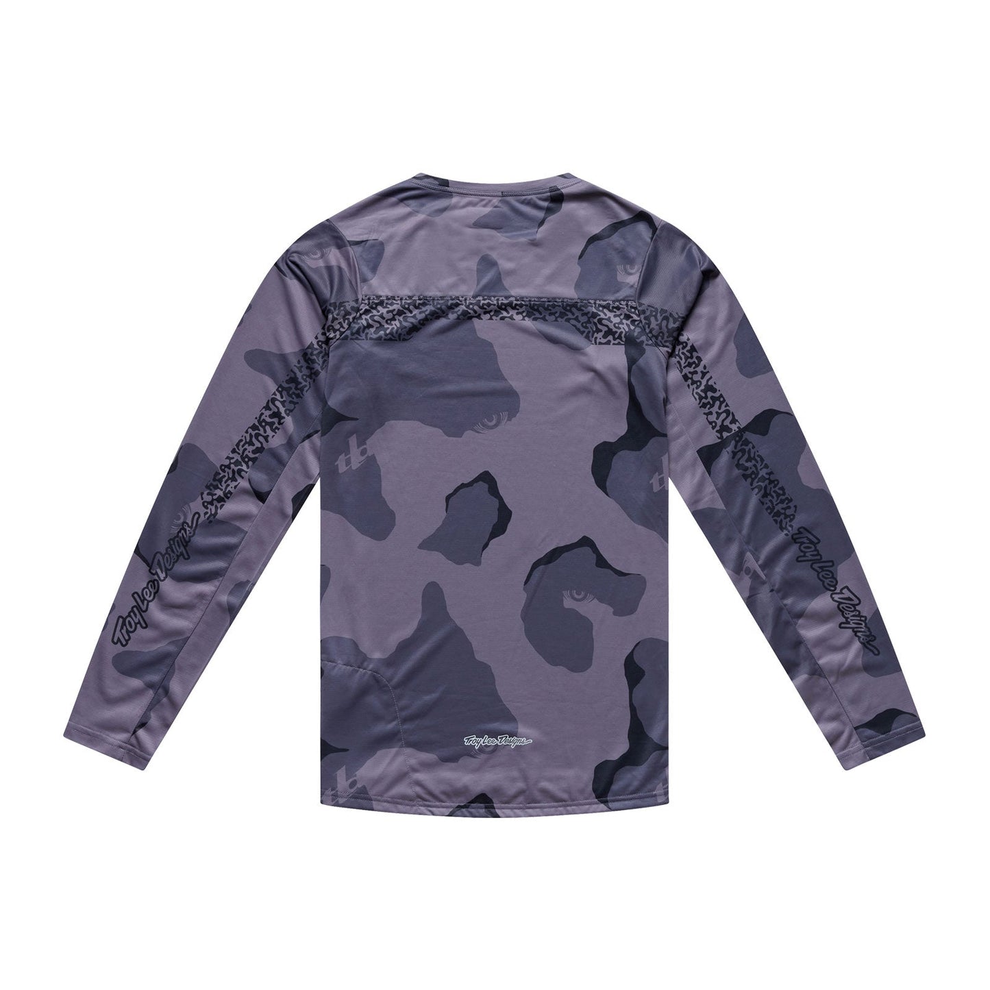 Tröja TROY LEE DESIGNS SKYLINE PRO FLOW CAMO Långa ärmar Carbon