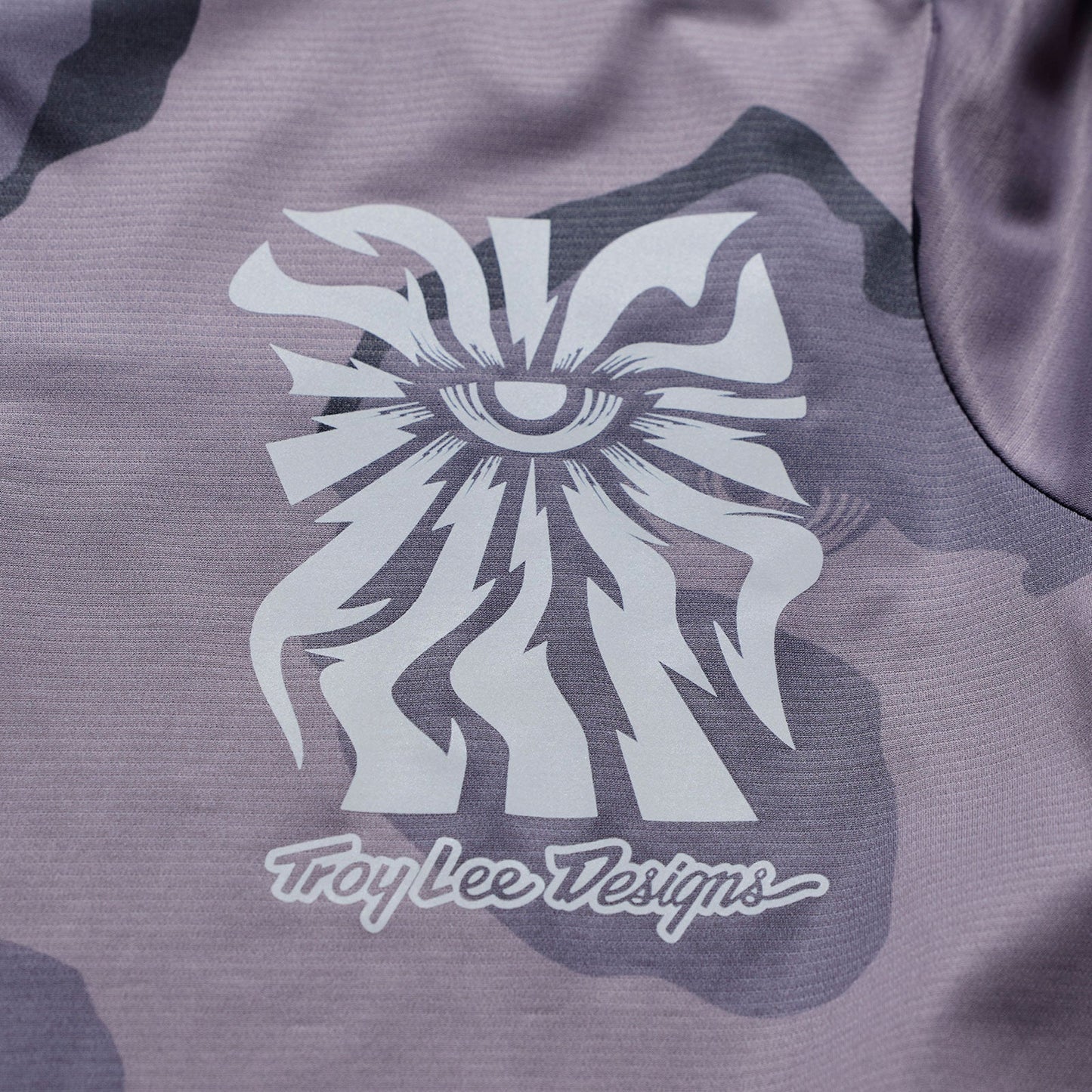 Tröja TROY LEE DESIGNS SKYLINE PRO FLOW CAMO Långa ärmar Carbon