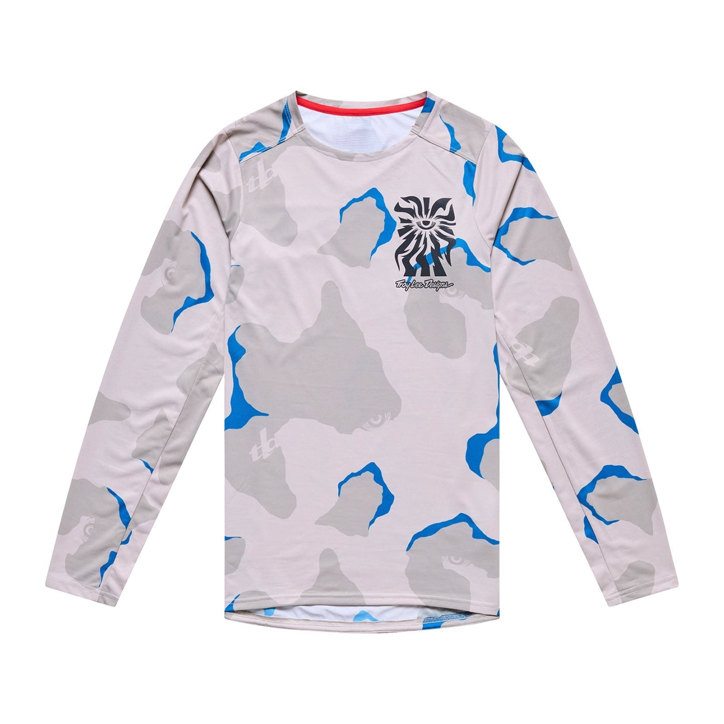 Trøje TROY LEE DESIGNS SKYLINE PRO FLOW CAMO Lange ærmer Pumice