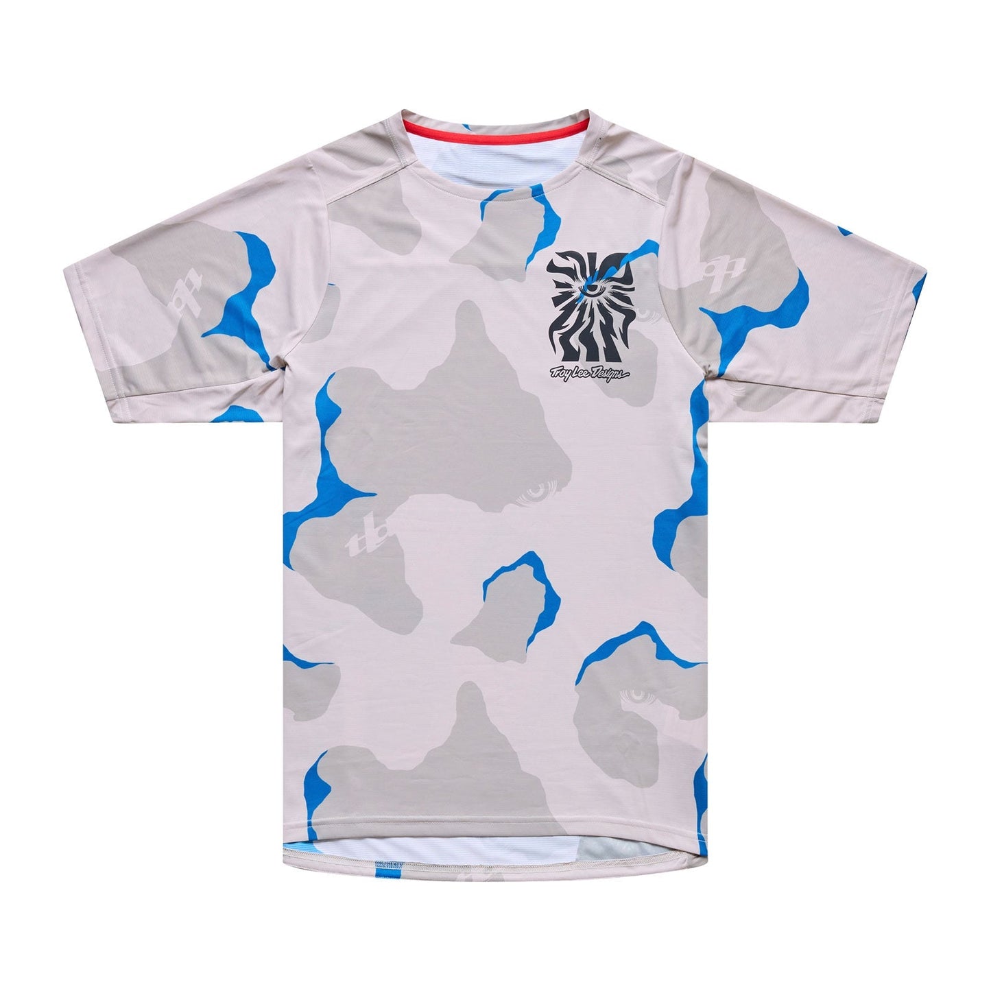 Tröja TROY LEE DESIGNS SKYLINE PRO FLOW CAMO Kortärmad Pumice