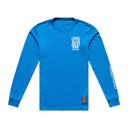 TROY LEE DESIGNS SKYLINE RIDE ONE EYE AERO Jersey Μακρυμάνικο μπλε