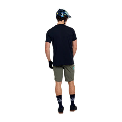 Maillot TROY LEE DESIGNS SKYLINE  RIDE SIGNATURE Manches Courtes Noir/Turquoise