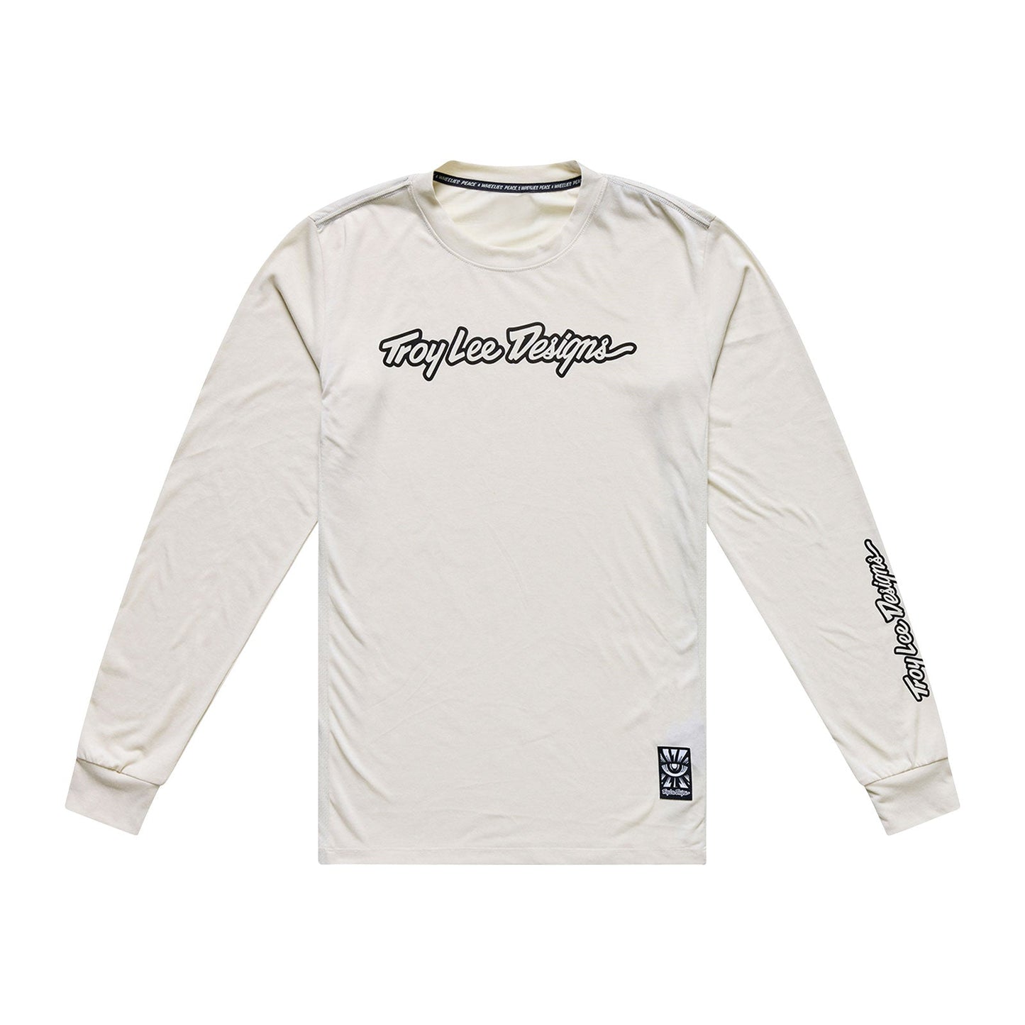 Tröja TROY LEE DESIGNS SKYLINE RIDE SIGNATURE Långa Ärmar Pumice