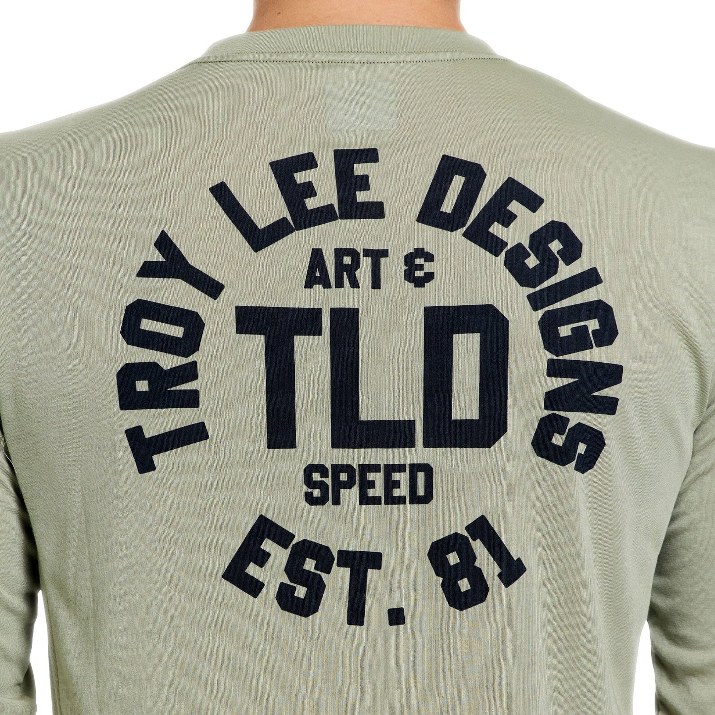 Trikot TROY LEE DESIGNS SKYLINE RIDE STAMPS Langarm Sage