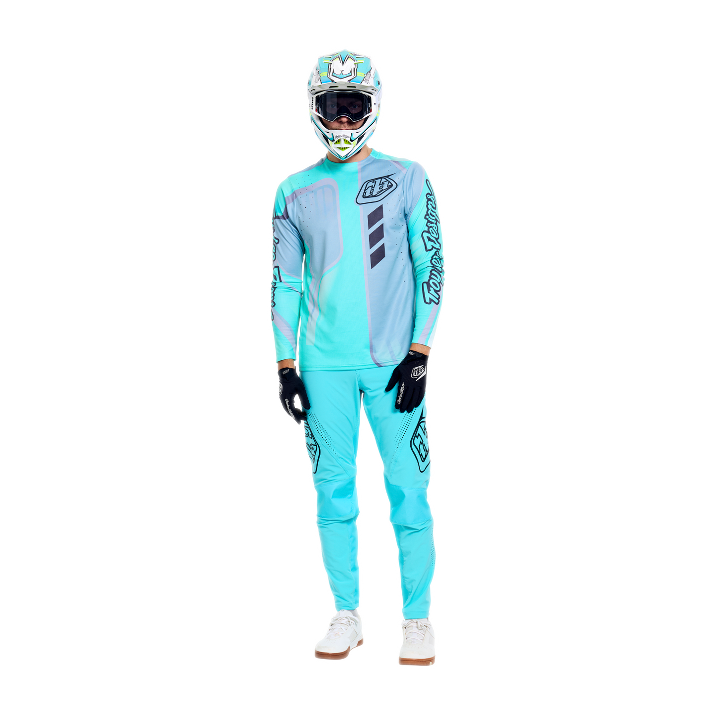 Maglia TROY LEE DESIGNS SPRINT PRO LOWRIDER Maniche Lunghe Blu