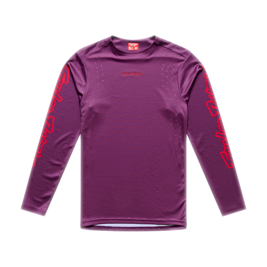 Tröja TROY LEE DESIGNS SPRINT PRO MONO Långa Ärmar Sangria