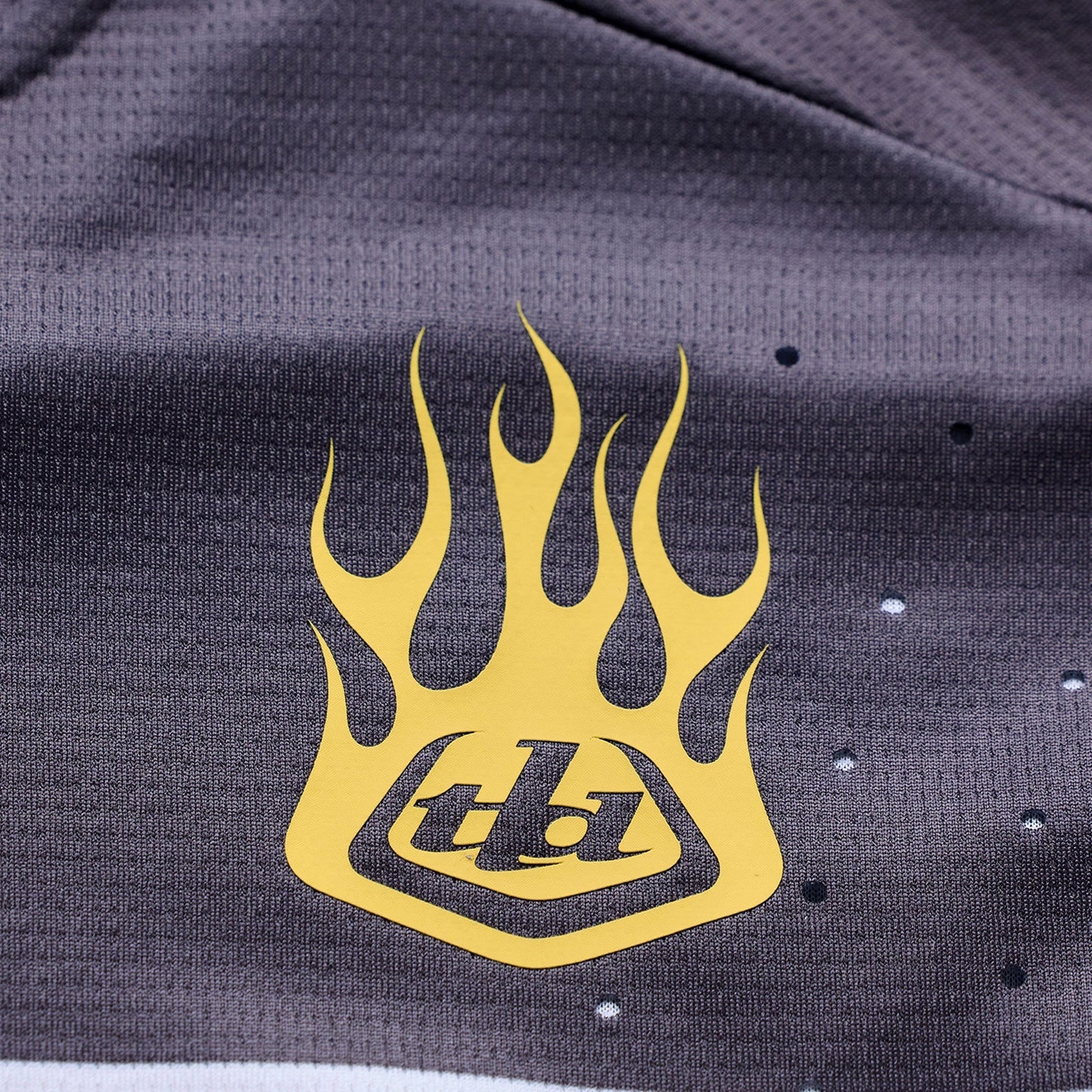 Maglia TROY LEE DESIGNS SPRINT PRO YO MOTO Maniche Lunghe Nero/Giallo